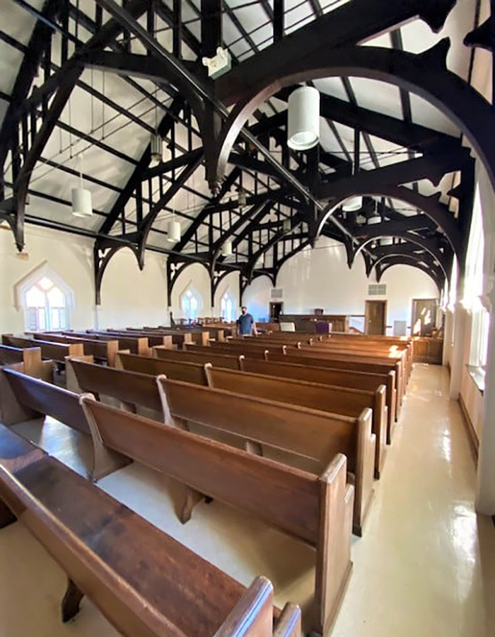 Renwick courtroom gables